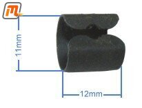 throttle control cable ball joint clip