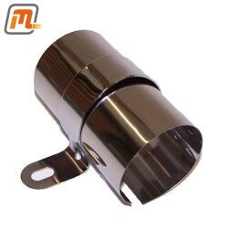 chromed ignition coil cover with support