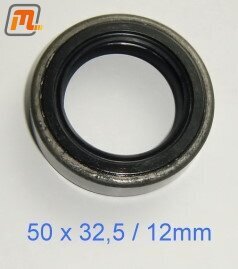 gearbox-manual sealing ring rear  (4-speed, gearbox type F, steel type)  OHC 1,3-2,0l