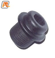 rear axle - differential cover oil drain plug  (magnetic)